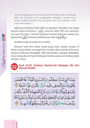 NOTA MY QURANTIME JUZ 22 NOTA MY QURANTIME JUZ 22