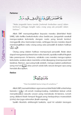 NOTA MY QURANTIME JUZ 22 NOTA MY QURANTIME JUZ 22