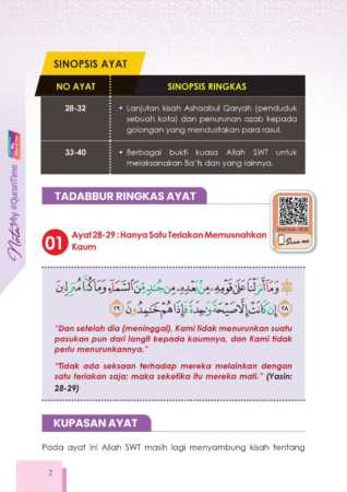 NOTA MY QURANTIME JUZ 23 NOTA MY QURANTIME JUZ 23